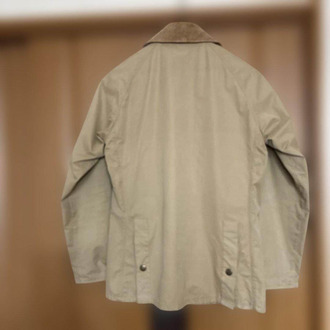Barbour ベージュジャケット ピーチスキン36美品