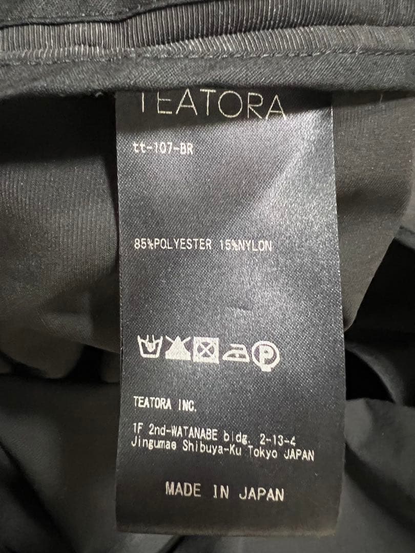 ジャケット・アウター TEATORA DATA DOME size5 BARRIERIZER