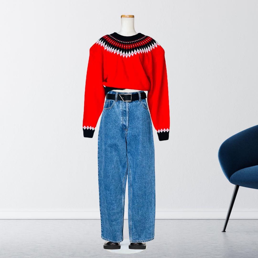 RONNY KOBO ハイウエスト デニム CRAWFORD ジーンズ 26