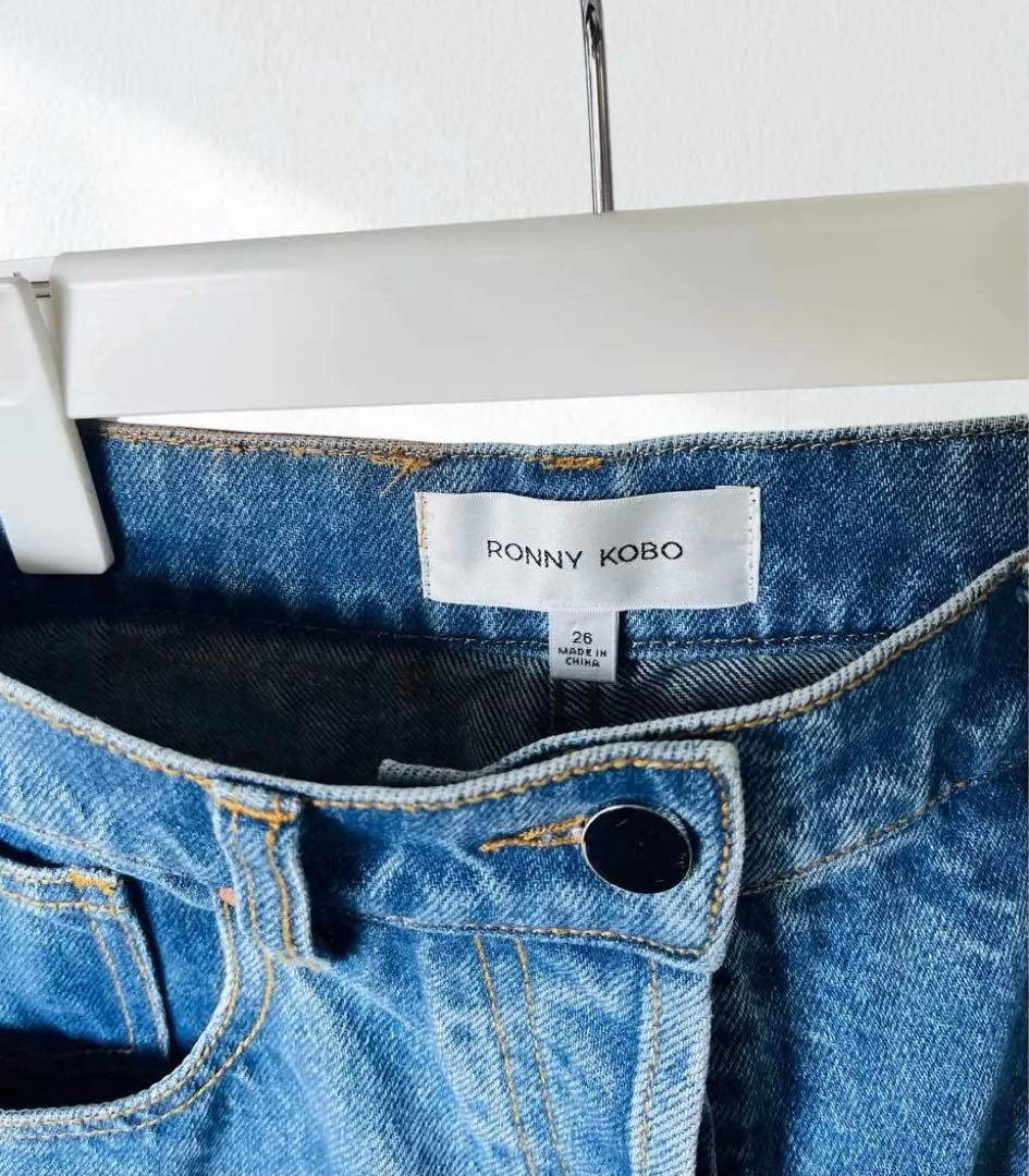 RONNY KOBO ハイウエスト デニム CRAWFORD ジーンズ 26