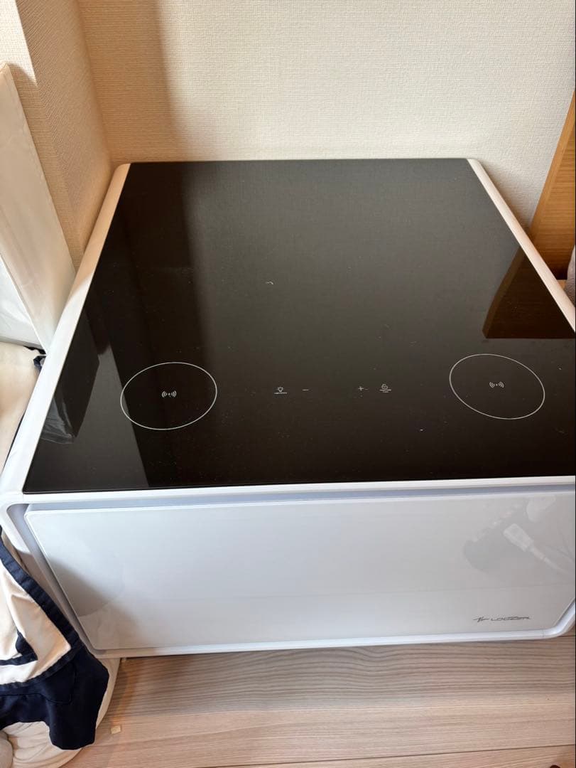 ルーザーLOOZER 冷蔵庫付きSMART TABLE65Lホワイト