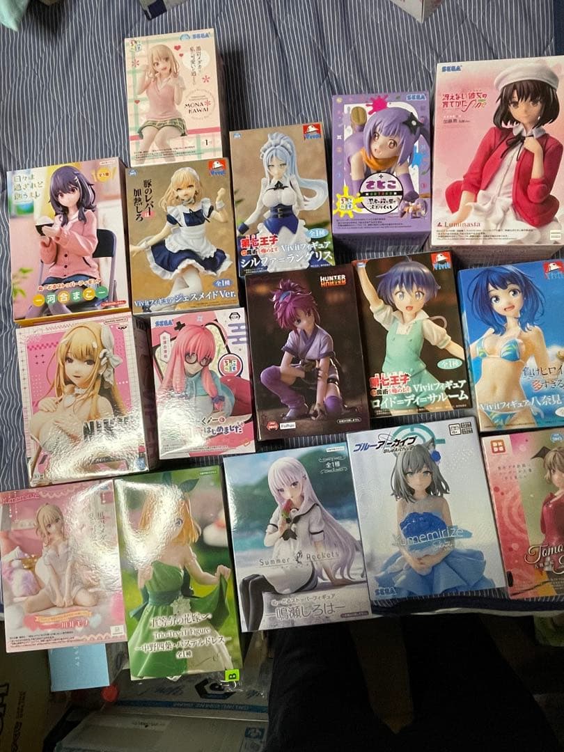 美少女フィギュア15点セット