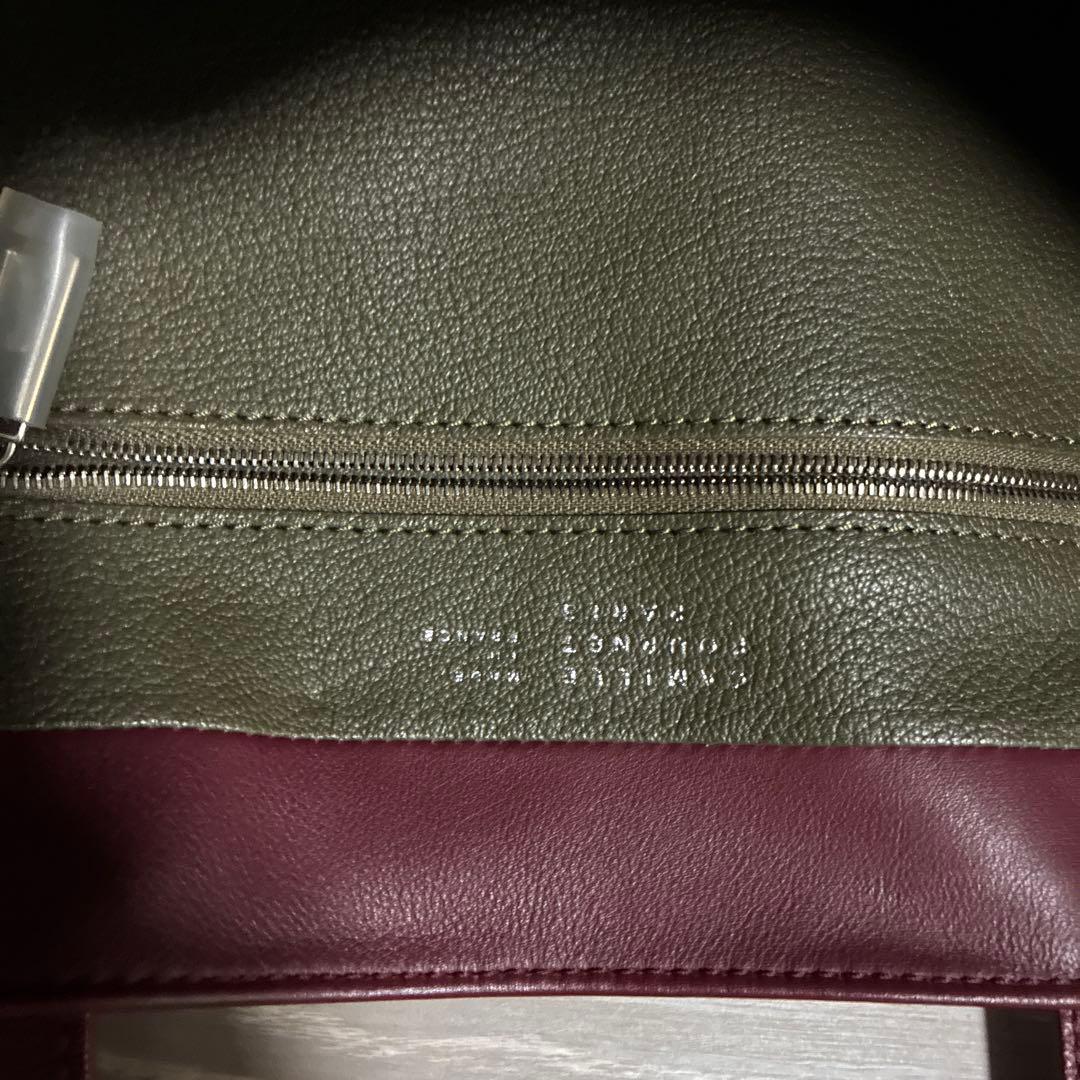 ライト　CAMILLE FOURNET PARISレザー トートバッグ