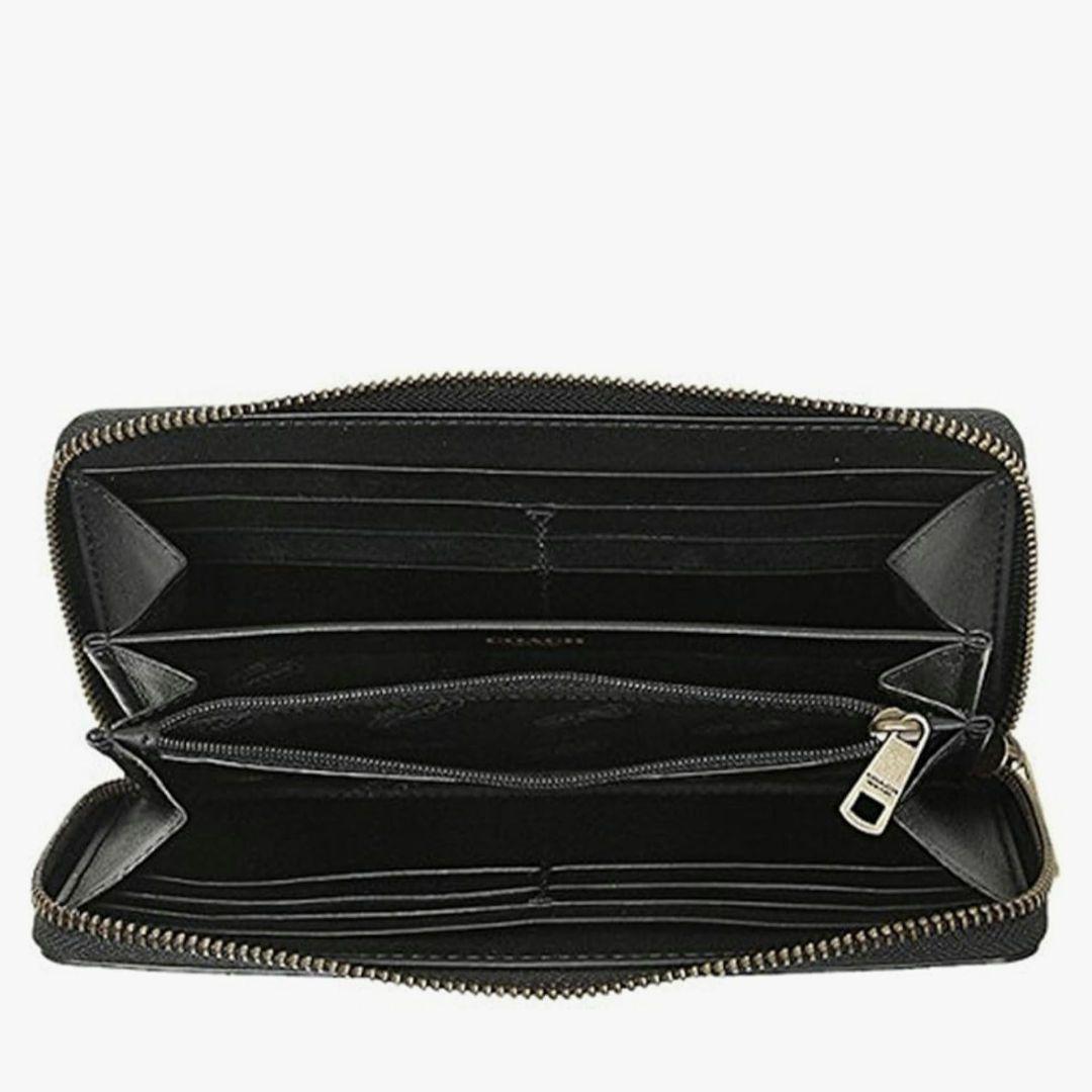 COACH コーチ ラウンドファスナー財布 アウトレットブリーカー シグネチャー