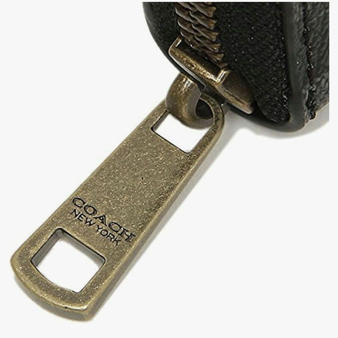 COACH コーチ ラウンドファスナー財布 アウトレットブリーカー シグネチャー