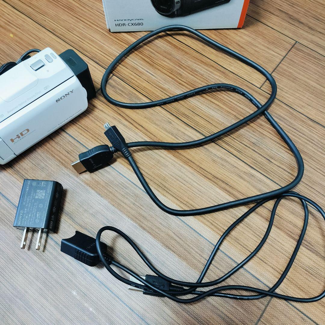 ■ ほぼ新品 ■ ソニー SONY HDR-CX680 ≪24年製・保証書付き≫