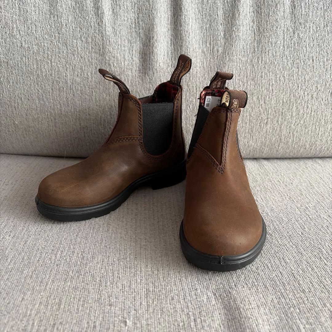 ほぼ新品 ブランドストーン キッズ BS1468 サイドゴアブーツ　サイズ10