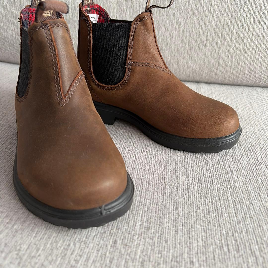 ほぼ新品 ブランドストーン キッズ BS1468 サイドゴアブーツ　サイズ10