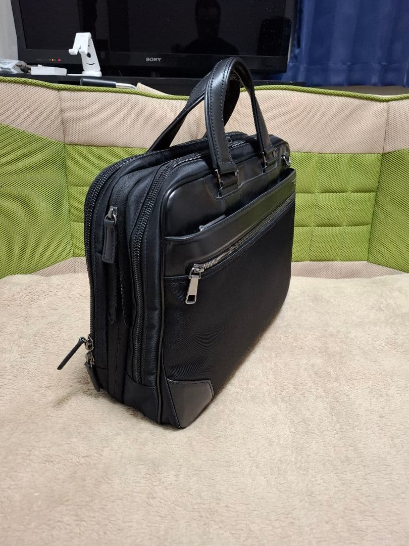 美品!サムソナイト エピッド3 ブリーフケース エキスパンダブル フルブラック