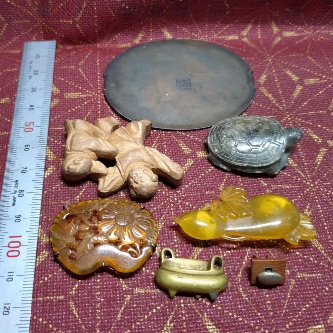 帯留 刀装具 根付 煙草入金具 銀金具