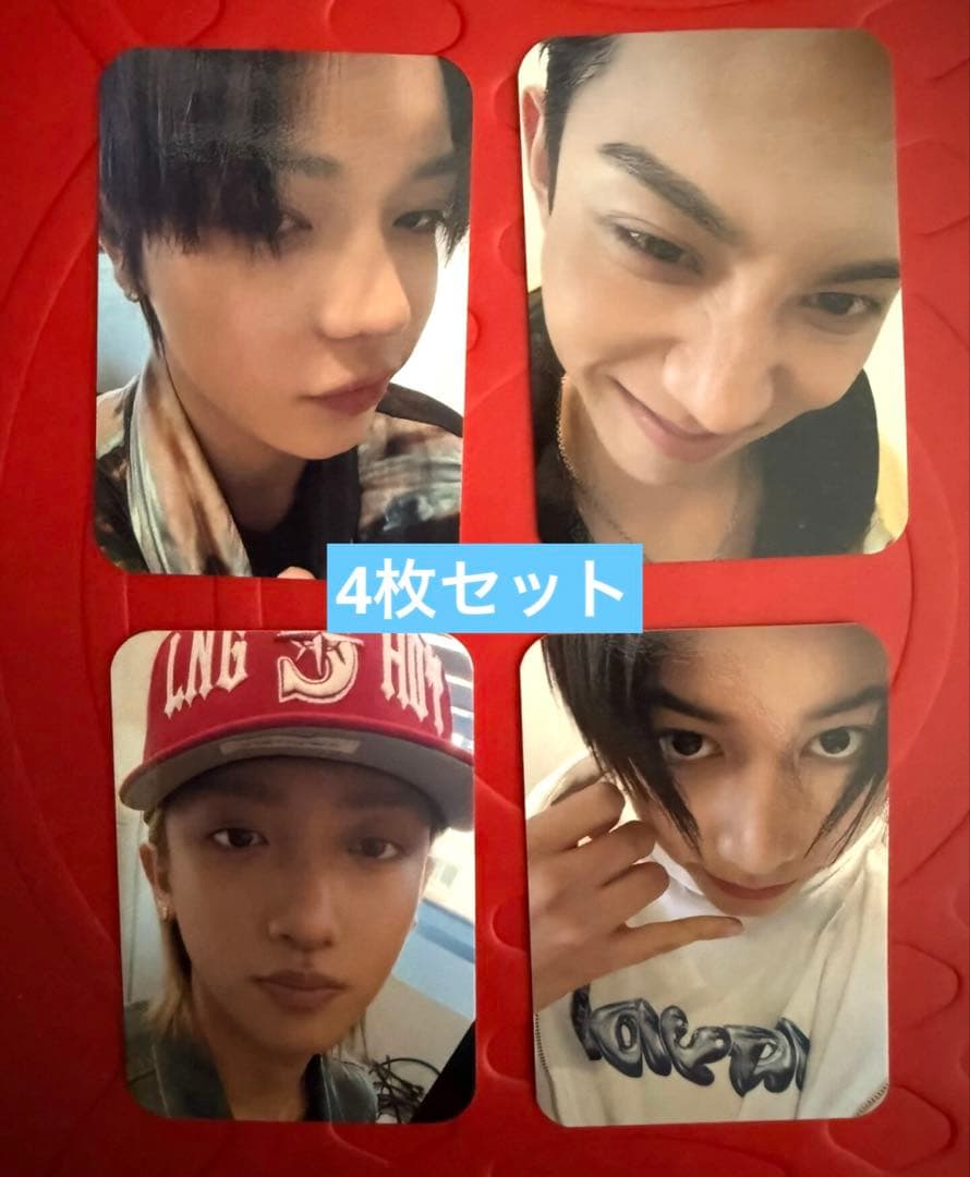 LNGSHOT 1st makestar サイン会限定 ミニトレカ 4枚セット