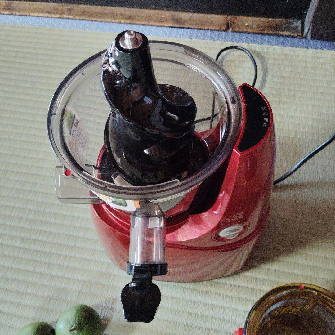 【中古】ビタントニオ Vitamix 赤 ジューサー