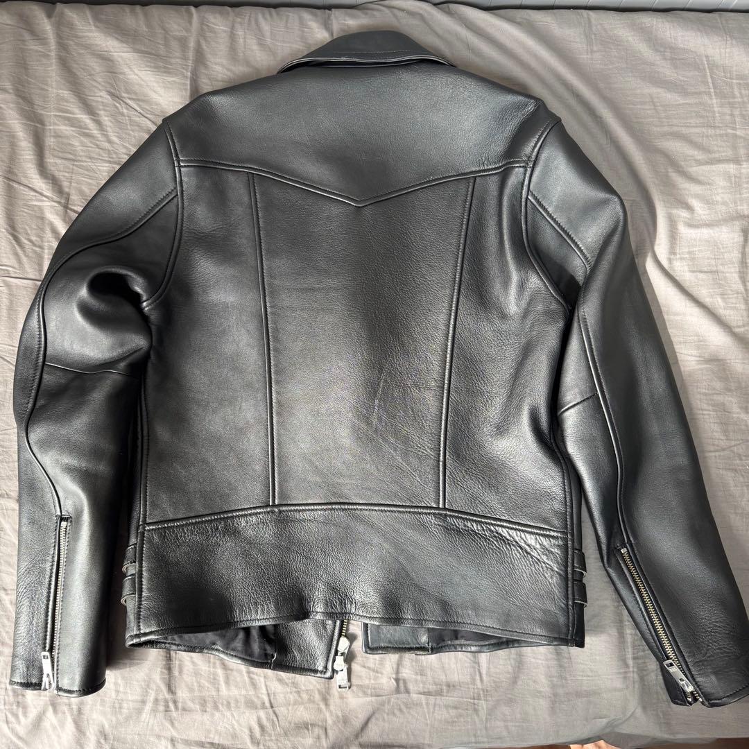 Journal Standard ブラックレザージャケット ライダースM メンズ