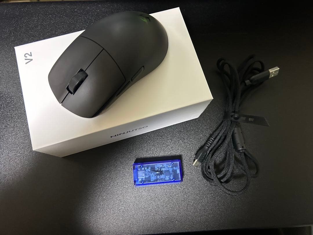 NINJUTSO V2 マウス 本体 USBケーブル付き