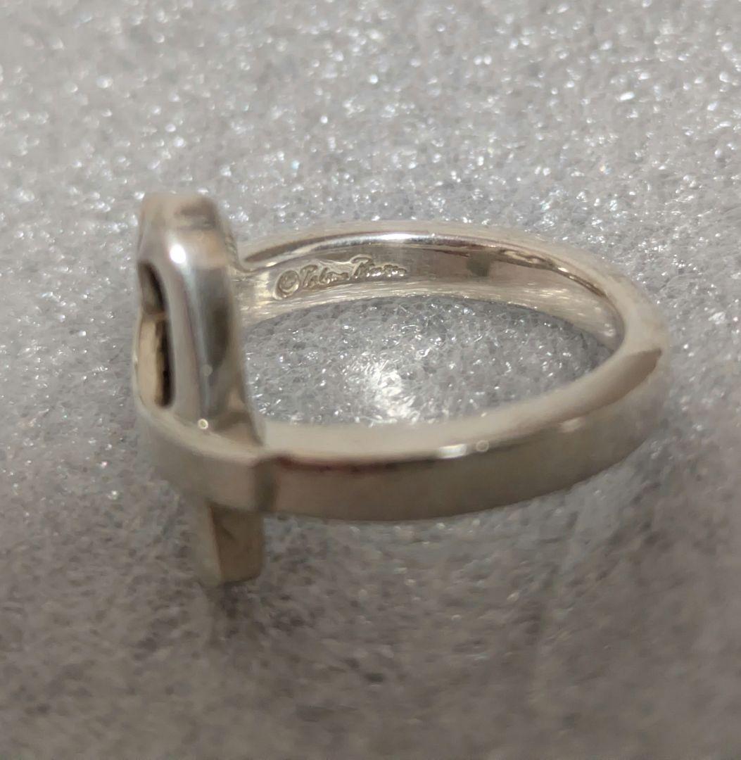 ティファニー　パロマピカソ　ラビングハート　シルバーリング