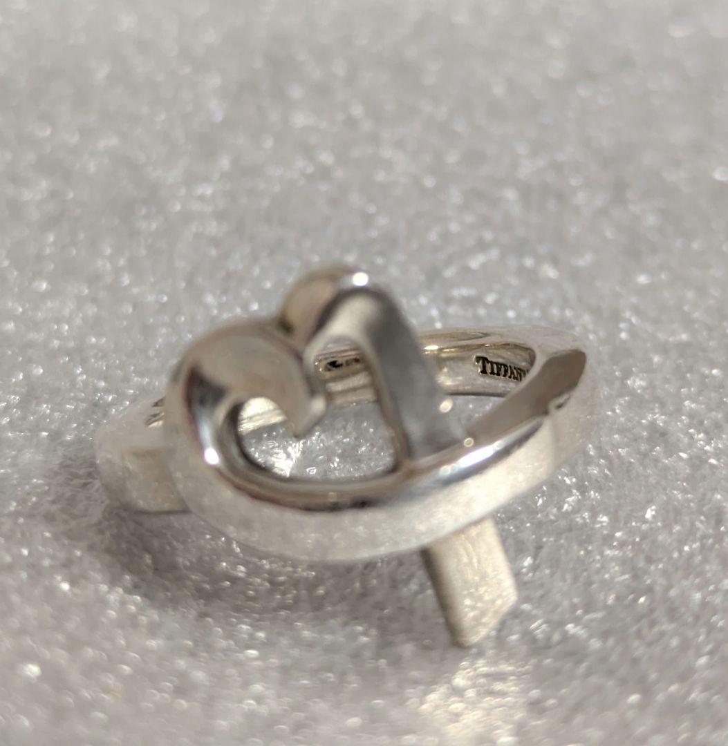 ティファニー　パロマピカソ　ラビングハート　シルバーリング