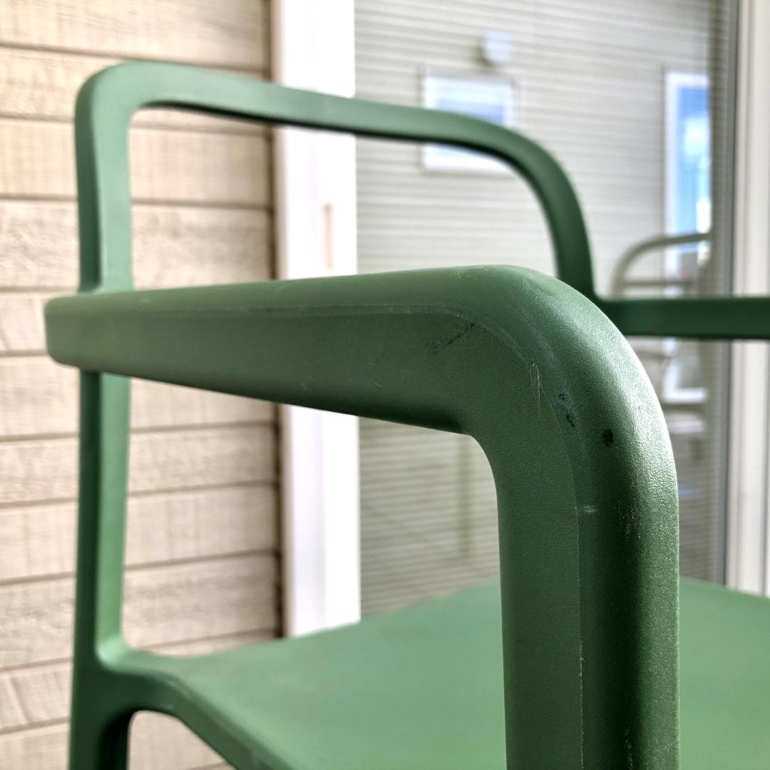 配送料込み IKEA YPPERLIG CHAIR 4脚スタッキング