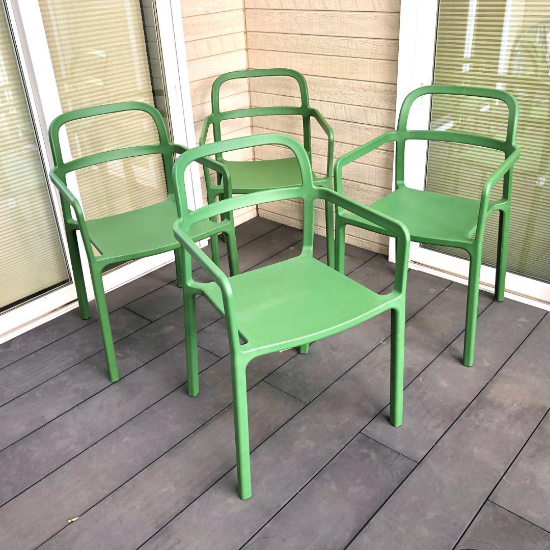 配送料込み IKEA YPPERLIG CHAIR 4脚スタッキング