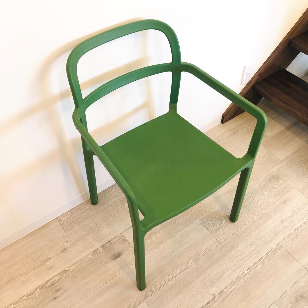 配送料込み IKEA YPPERLIG CHAIR 4脚スタッキング