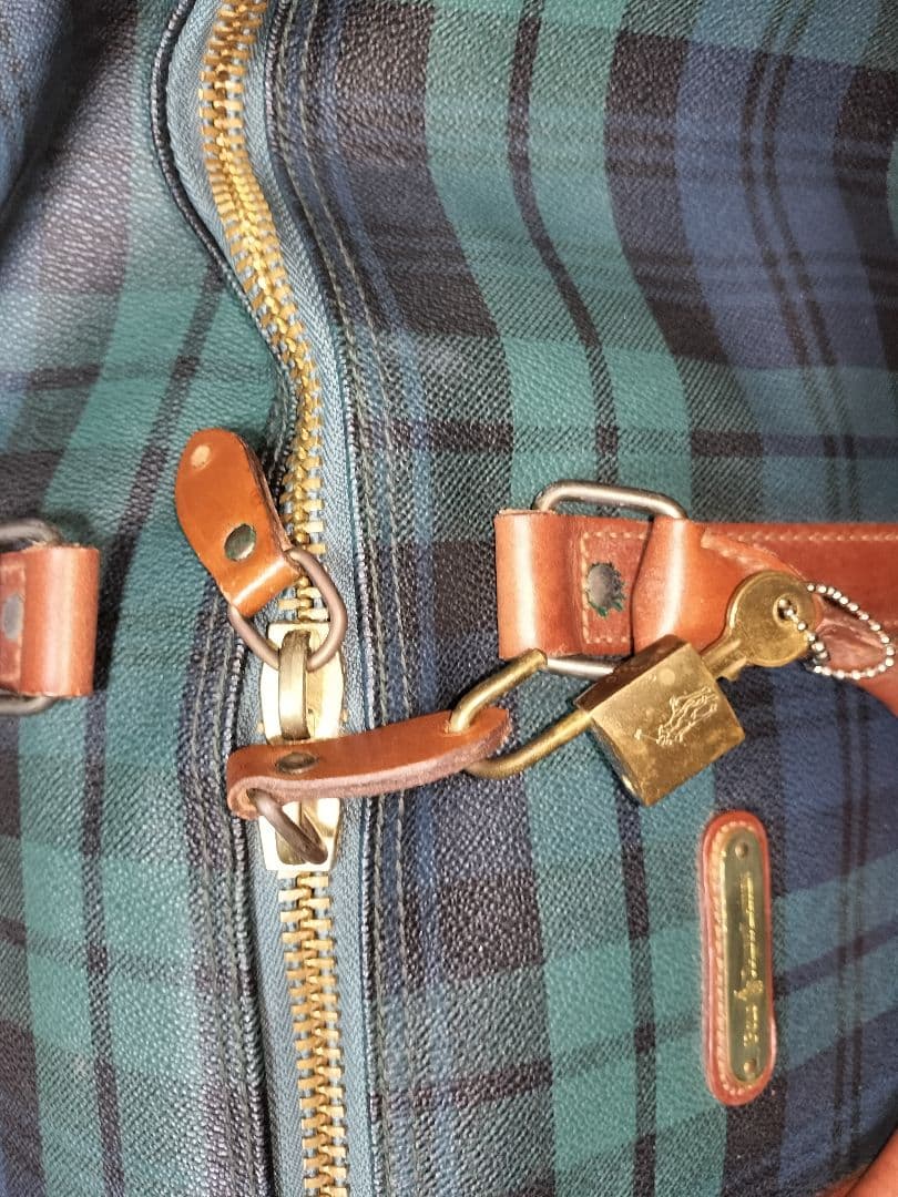 POLO RALPH LAUREN　ポロ ラルフ ローレン　ボストンバッグ　鍵有