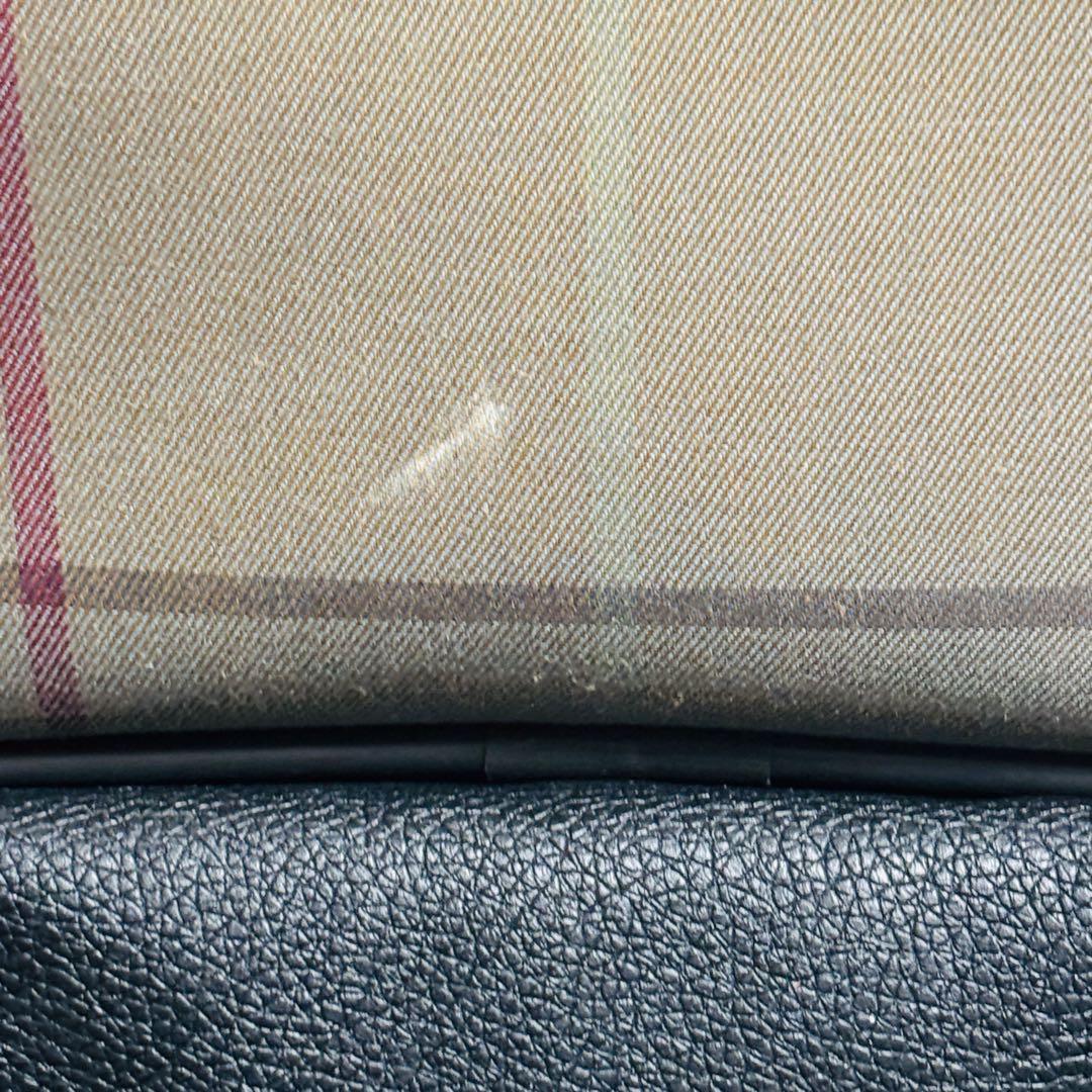 BURBERRYSバーバリー チェック柄 ボストンバッグ　ミニボストン