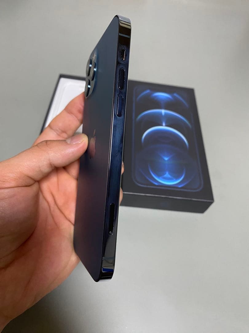 携帯電話本体 iPhone 12pro 256 pacific blue