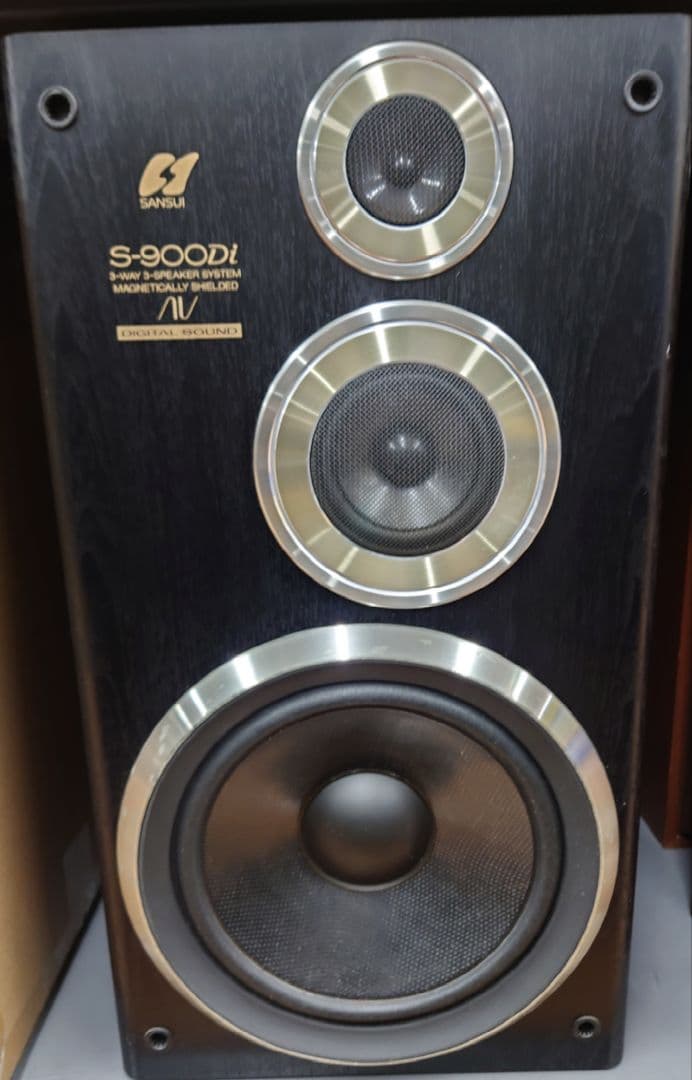 ★☆【希少・1990年】SANSUI　S-900 Di 3ウェイスピーカー・ペア