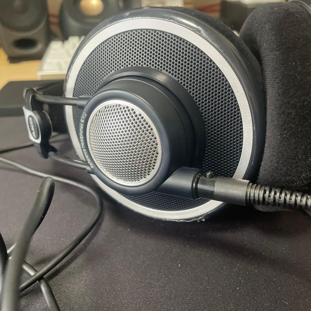 AKG K702 ベルデンケーブル　交換イヤーパッド付き