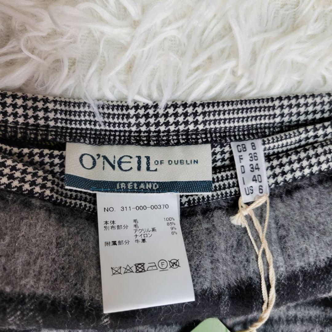 新品★オニールオブダブリン　フリークストア別注　チェック　ロングスカート　ウール