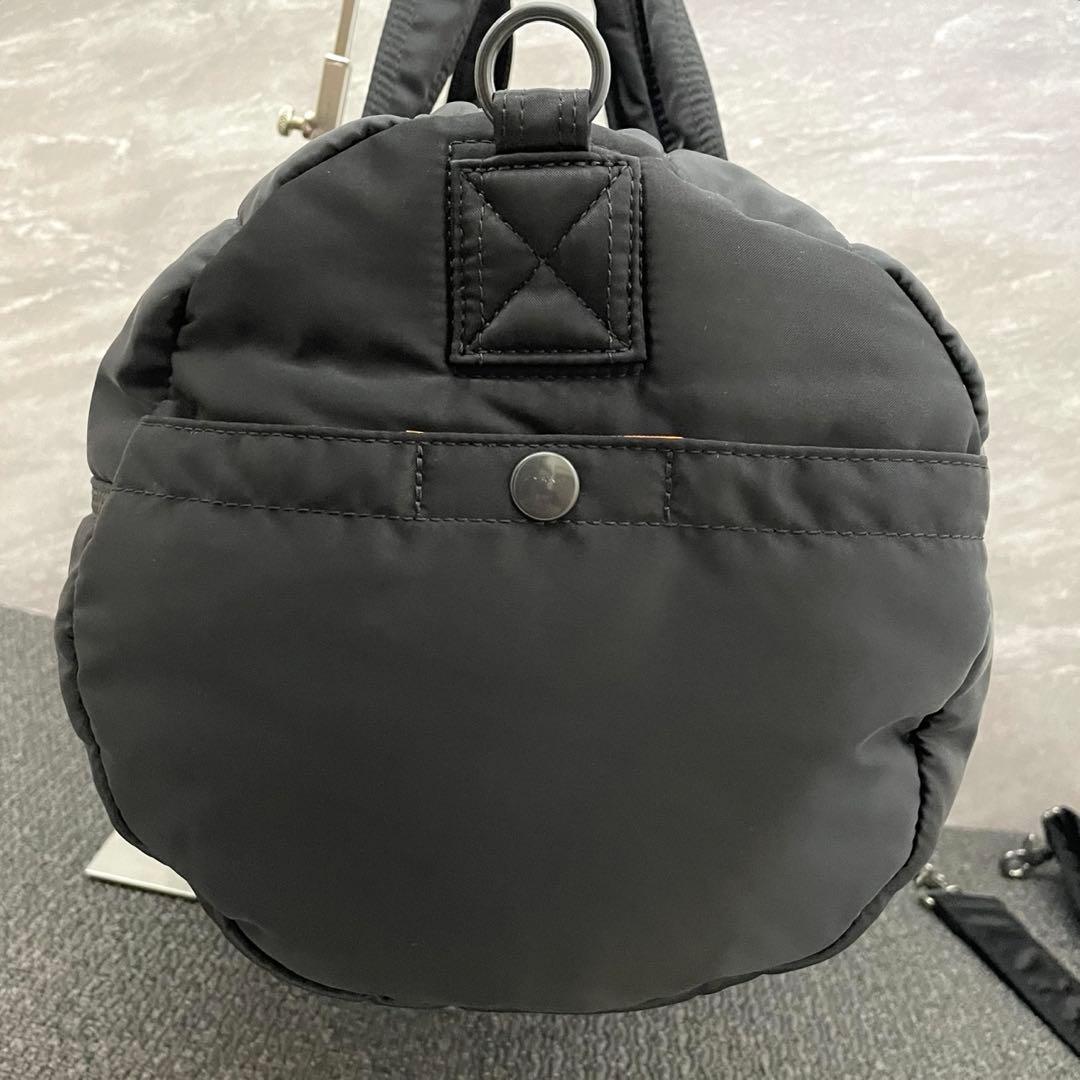 未使用級 廃盤希少✨ ポーター タンカー 2WAY 黒ボストン ダッフルバッグ