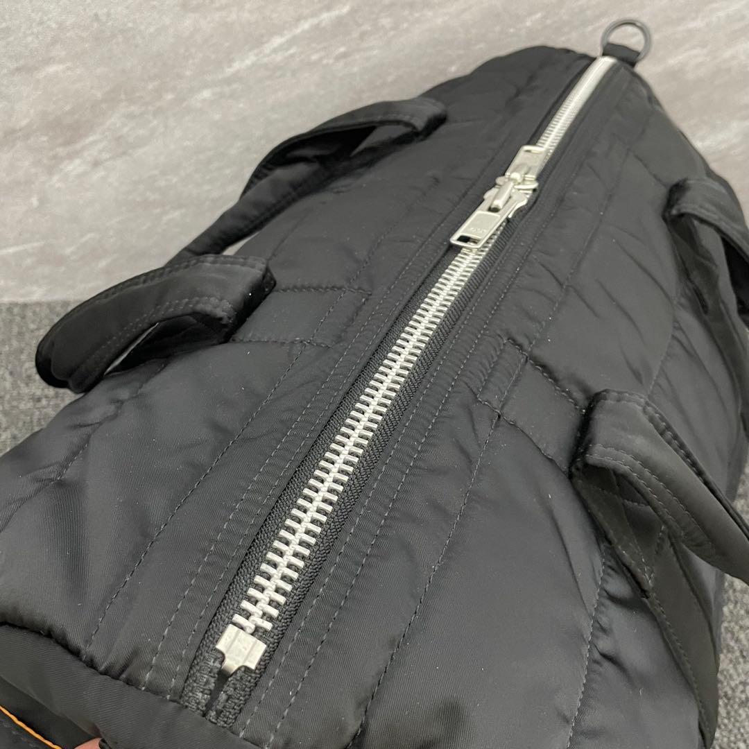 未使用級 廃盤希少✨ ポーター タンカー 2WAY 黒ボストン ダッフルバッグ