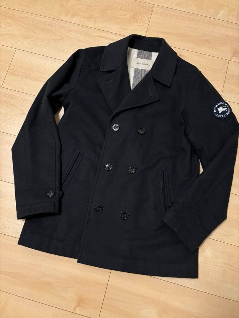【大人も着用OK】BURBERRY♡ダブルブレストコート ピーコート