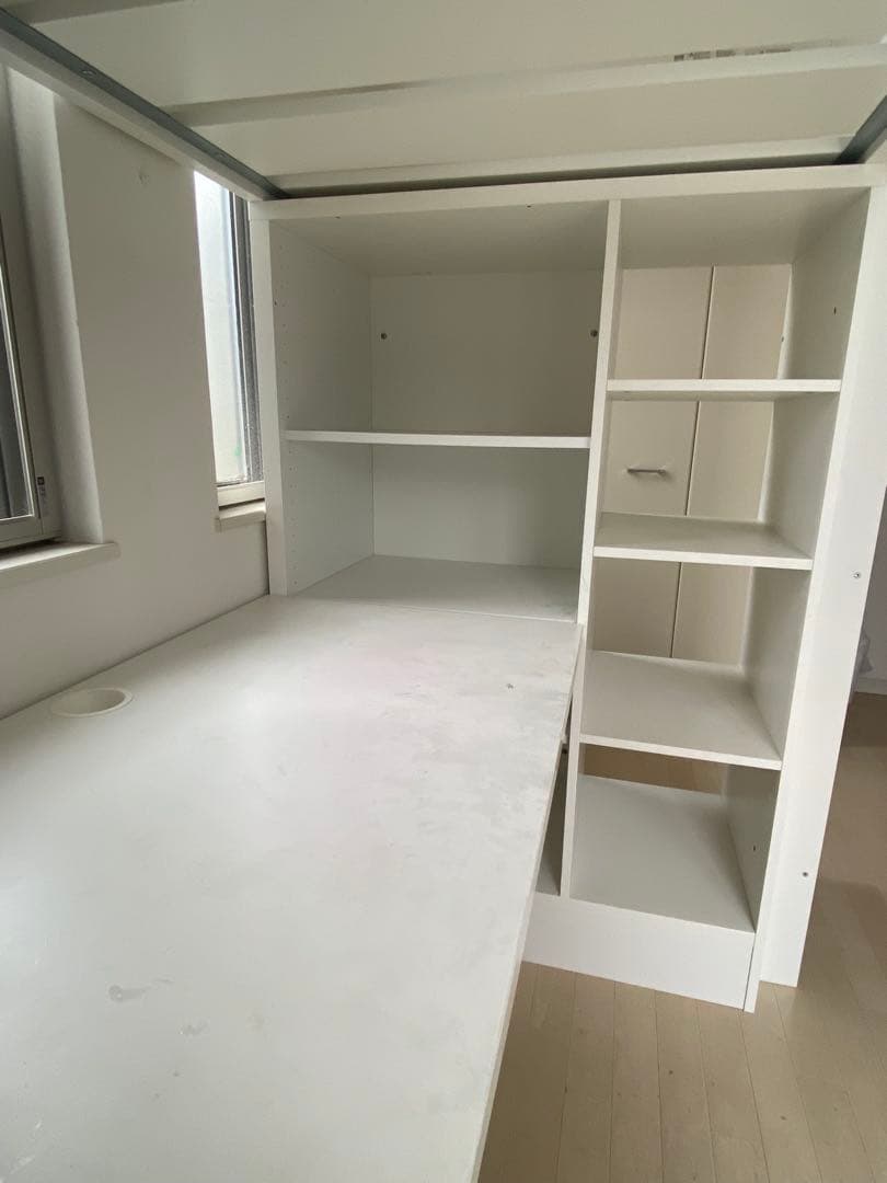 IKEA STUVA ロフトベッド デスク付　ホワイト