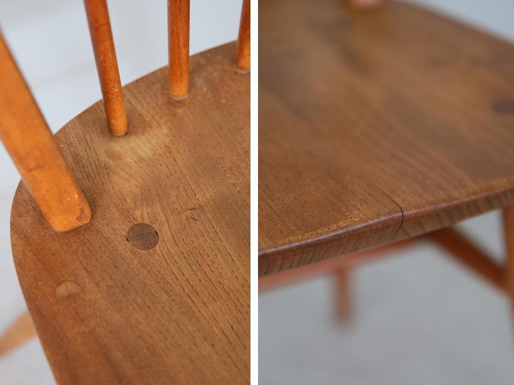 英国アンティークERCOLアーコールフープバックチェア/イス(89-185-2)