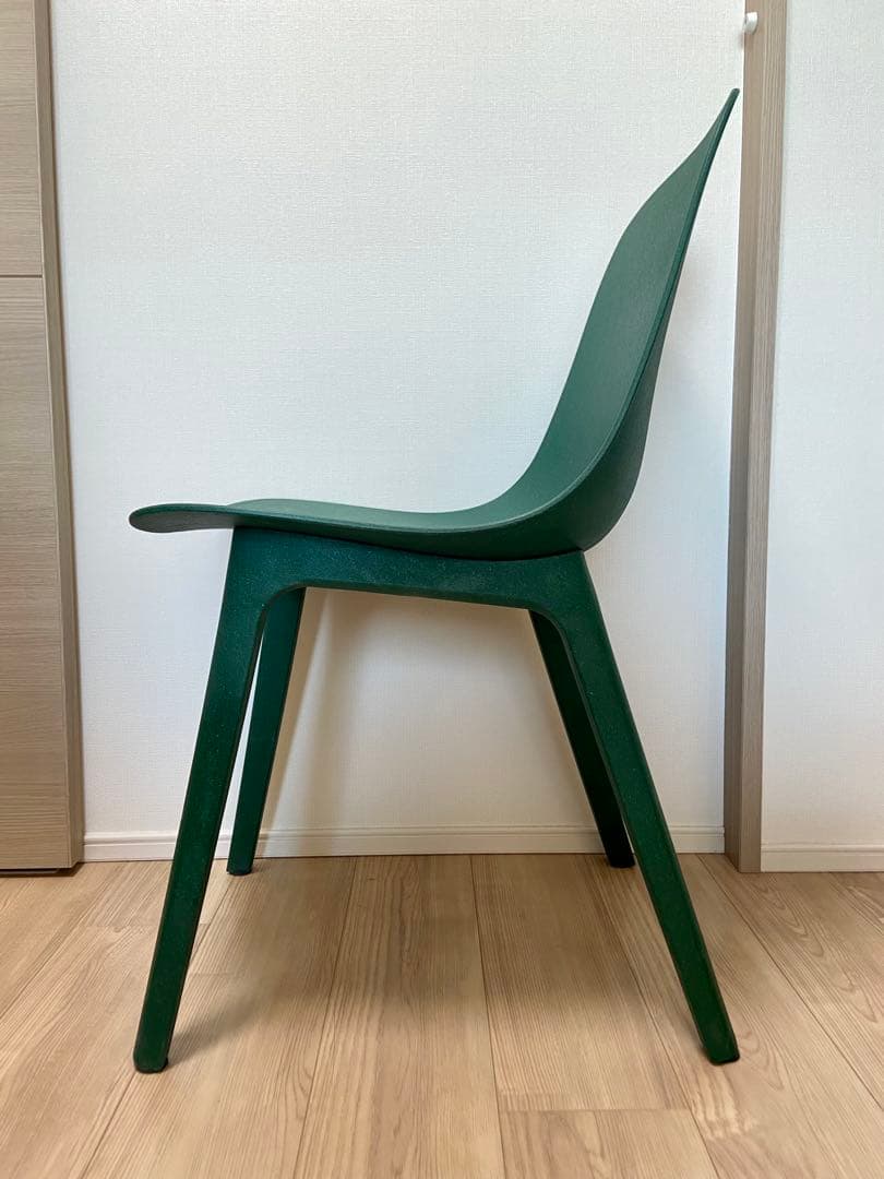 IKEA ODGER ダイニングチェア グリーン 廃盤色 椅子