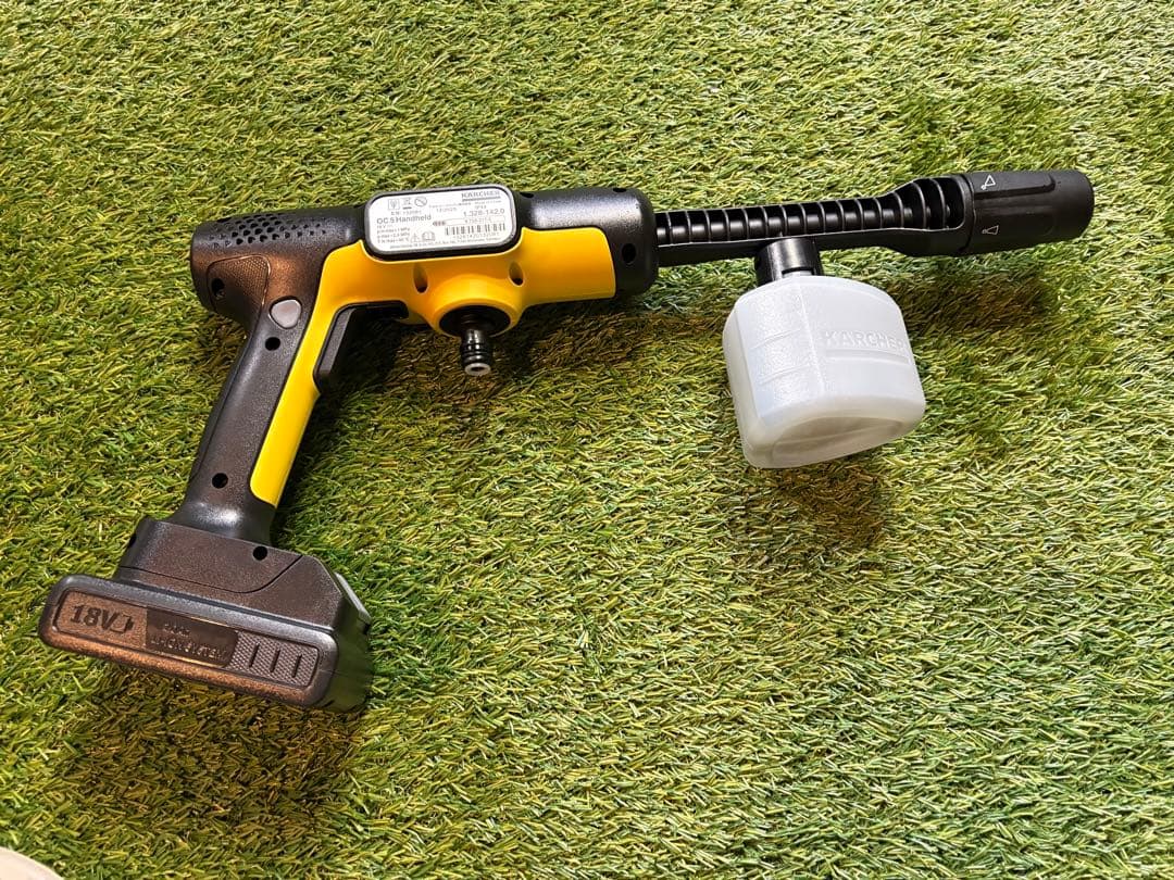 【ほぼ新品】ケルヒャー 18V 充電式ハンドウォッシャー｜箱なし・使用1回のみ