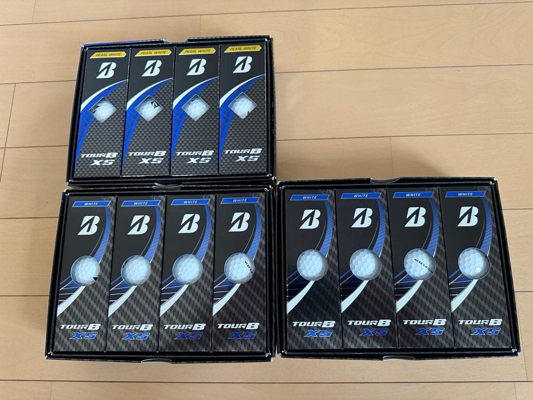 ブリヂストン TOUR B XSゴルフボール 3箱セット