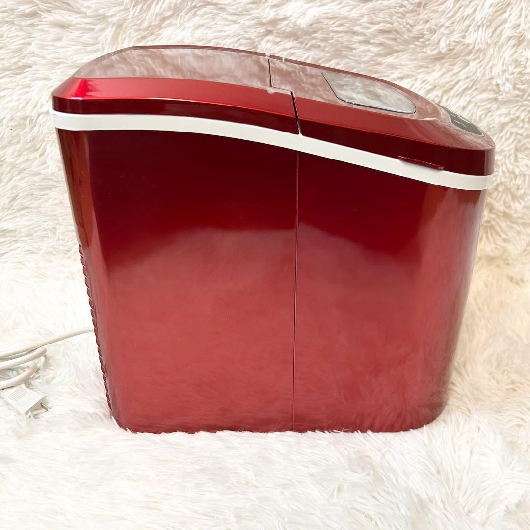 【美品】VERSOSベルソス 高速製氷機 VS-ICE02 レッド