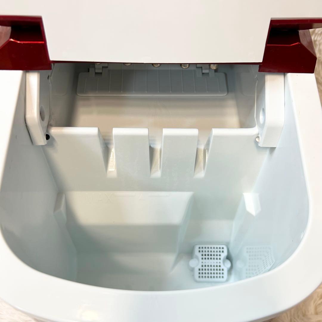 【美品】VERSOSベルソス 高速製氷機 VS-ICE02 レッド