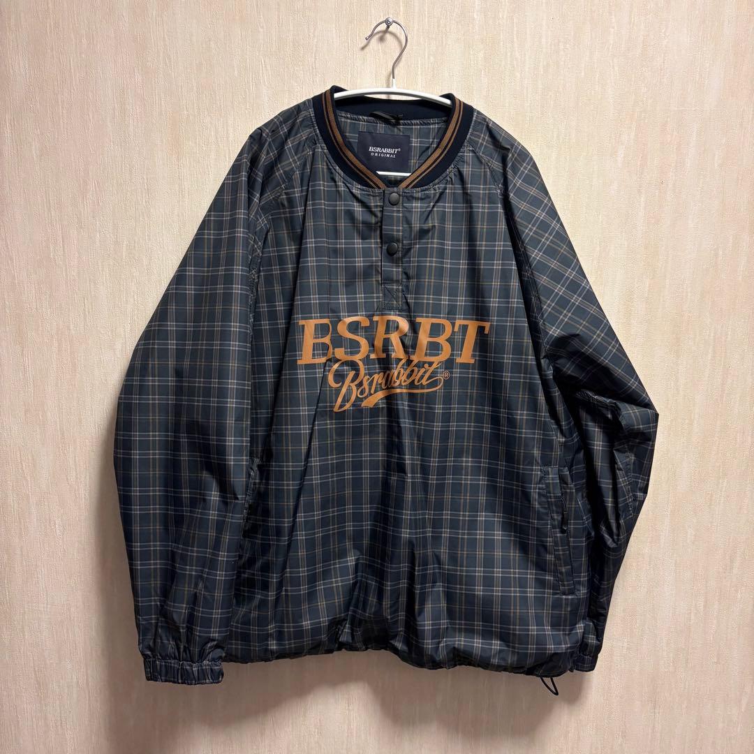BSRABBIT プルオーバースナップジャケット XXL
