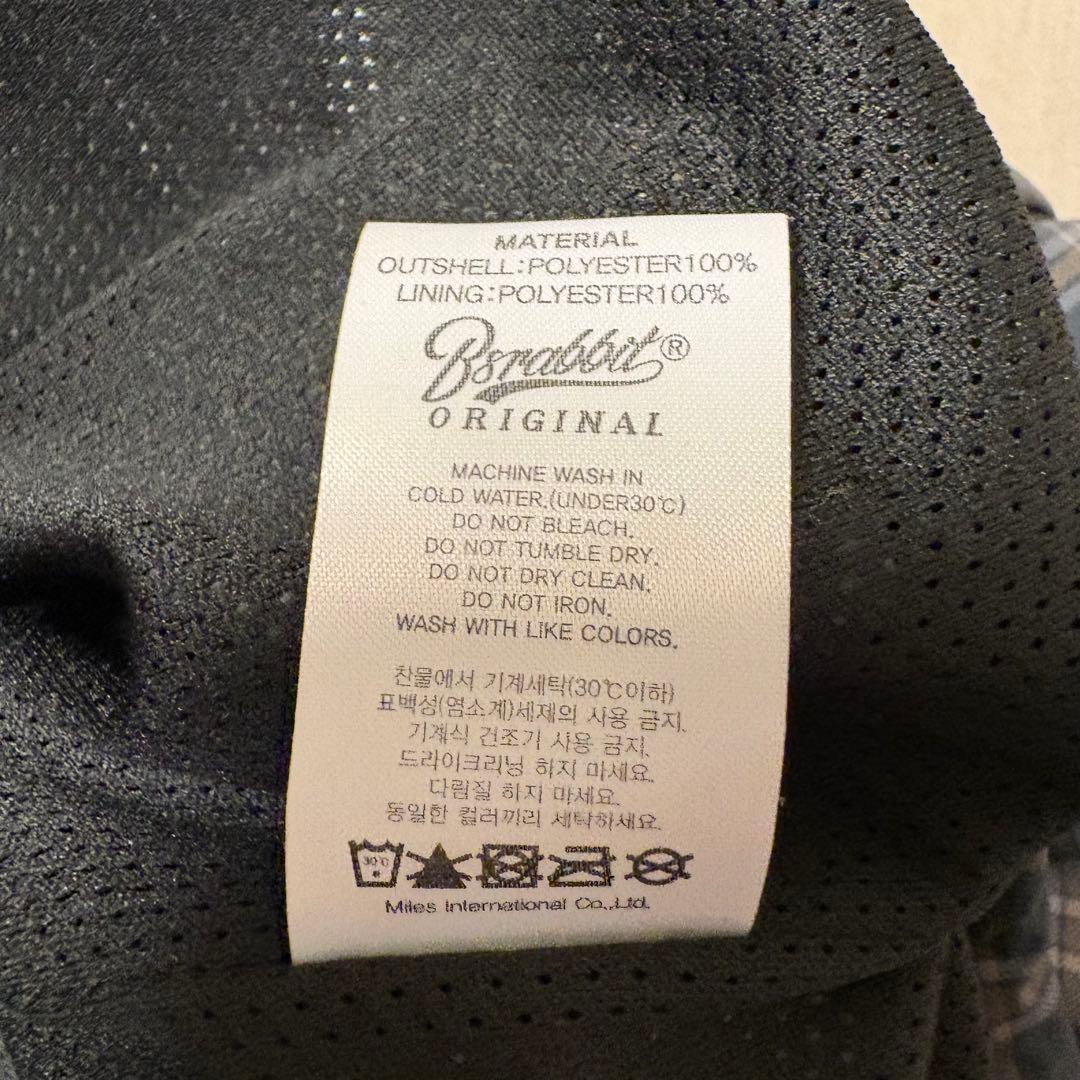 BSRABBIT プルオーバースナップジャケット XXL