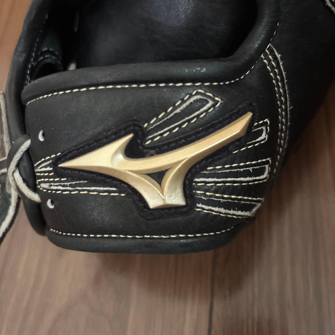 Mizuno Global Elite ファーストミット ブラック軟式用