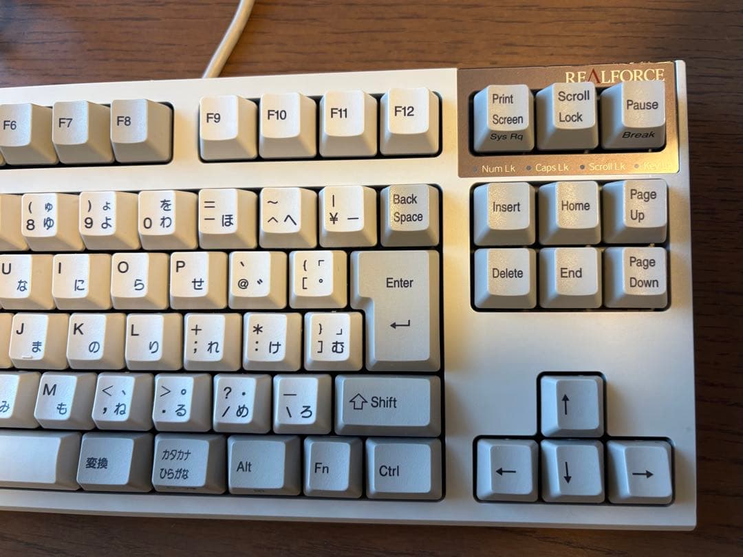 【美品】REALFORCE 日本語配列 USBキーボード