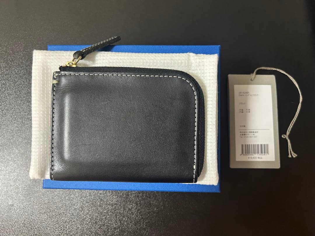 TSUCHIYA KABAN ディアリオ ハンディLファスナー ブラック