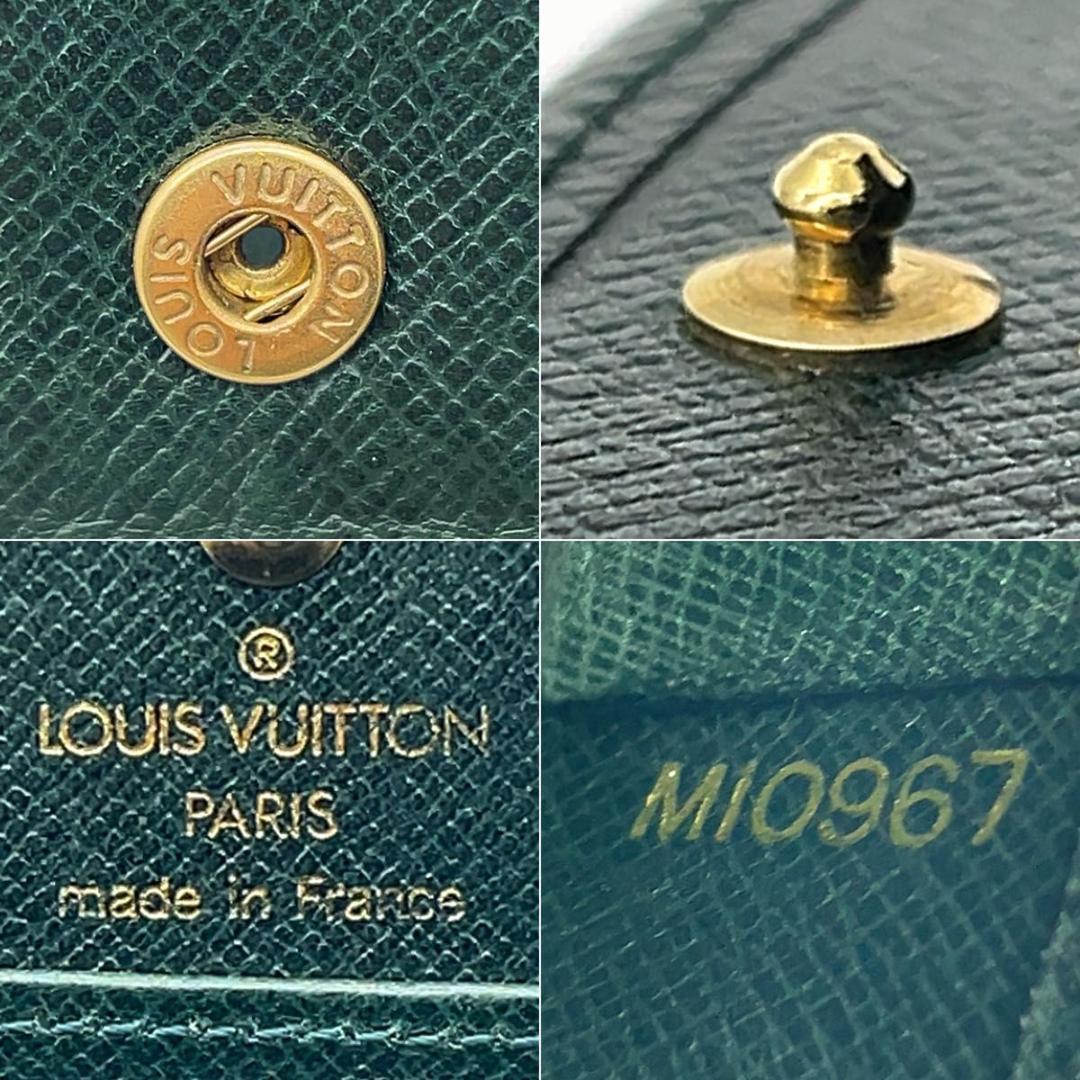 ルイヴィトン タイガ ケース 小銭入れ ポルトモネ ボワット 緑