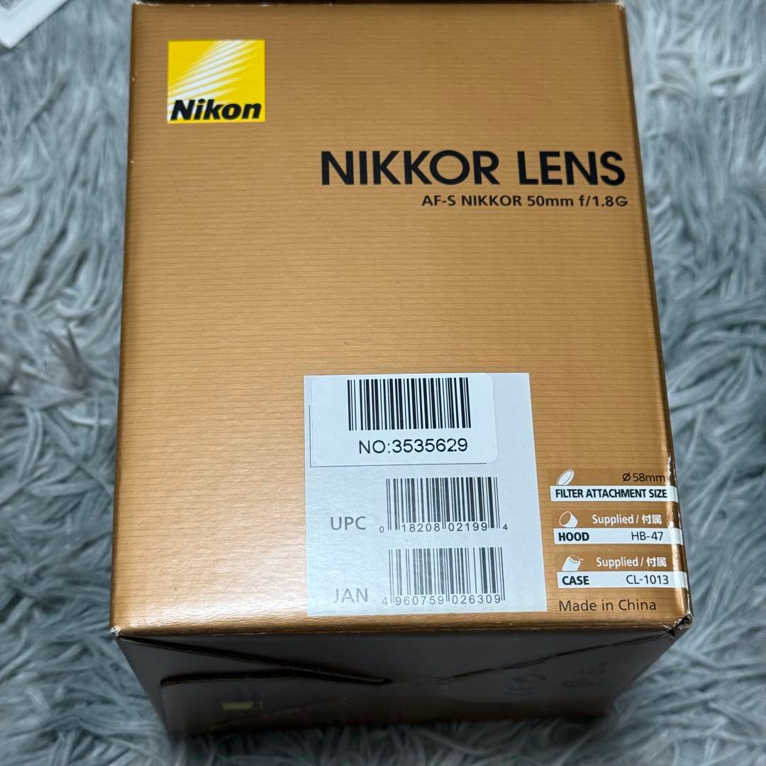 Nikon 単焦点レンズ AF-S NIKKOR 50mm f/1.8G