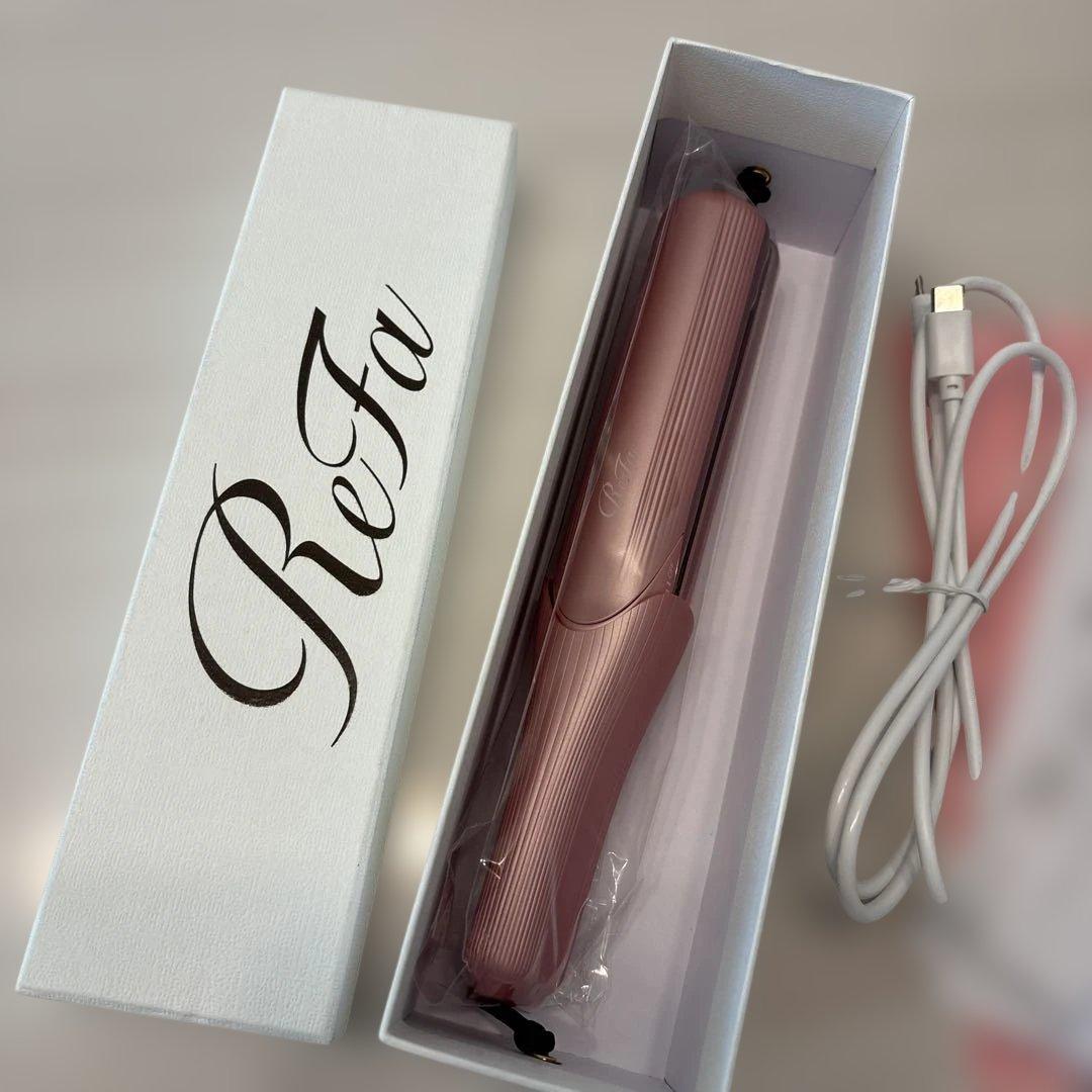 ReFa フィンガーアイロンシルキーピンク