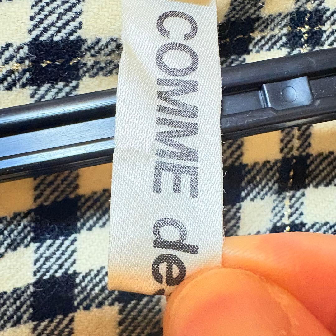 コムデギャルソン　ドレープ付きトップス　希少　９９年　ウール