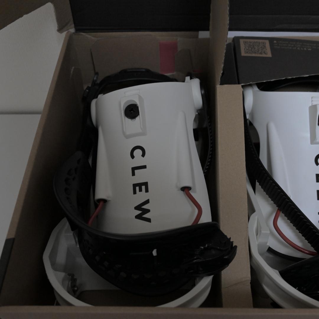 CLEW BINDING FREEDOM1.0 24-25 ホワイト Lサイズ