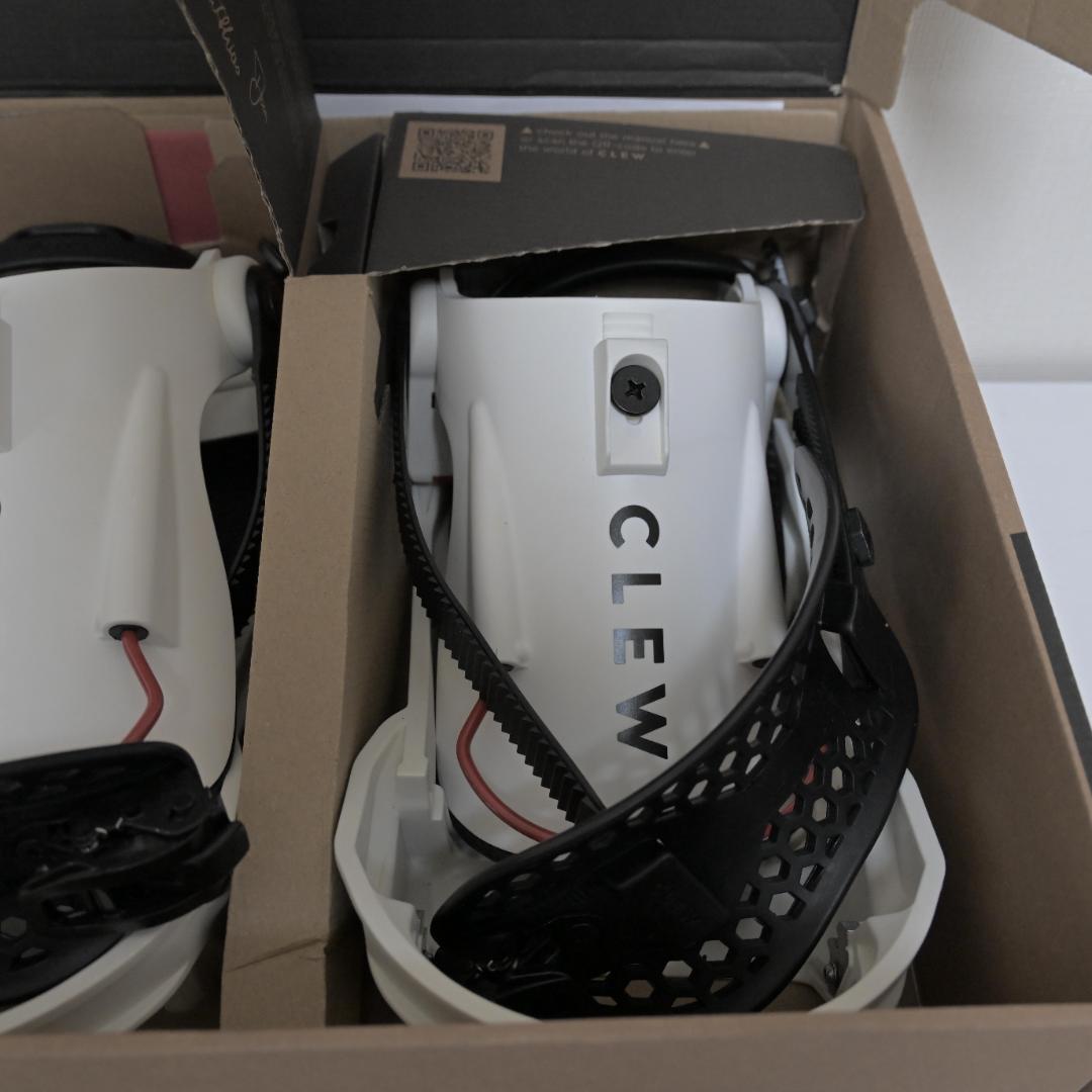CLEW BINDING FREEDOM1.0 24-25 ホワイト Lサイズ